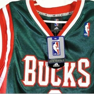 Milwaukee Bucks Brandon Jennings #3 Authentic NBA